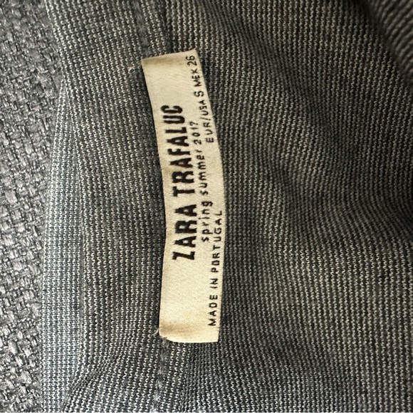 Zara Trafaluc Crop Halter Neck Top - Grey (s) - Picture 3 of 5